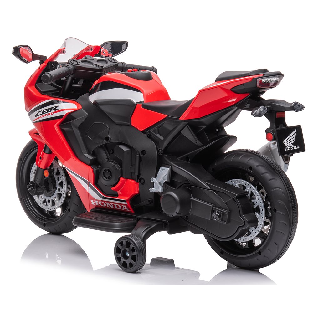 Honda CBR1000R elmotorcykel för barn 12V – med LED-ljus & ljud | Motorcykel barn 3+ år