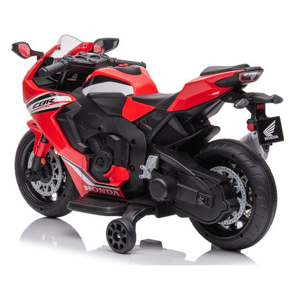 Honda CBR1000R elmotorcykel för barn 12V – med LED-ljus & ljud | Motorcykel barn 3+ år