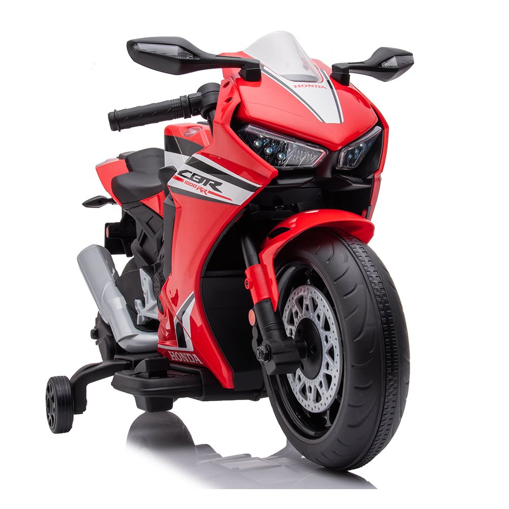 Honda CBR1000R elmotorcykel för barn 12V – med LED-ljus & ljud | Motorcykel barn 3+ år