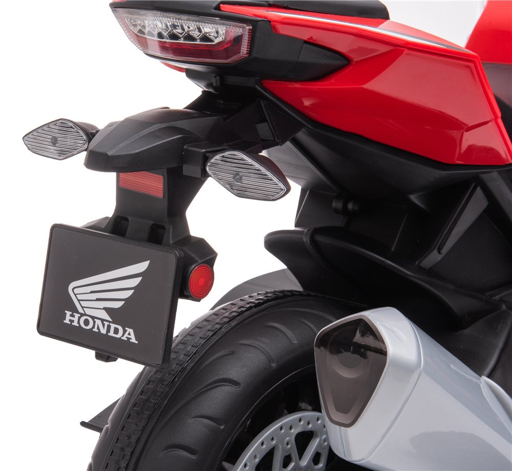 Honda CBR1000R elmotorcykel för barn 12V – med LED-ljus & ljud | Motorcykel barn 3+ år
