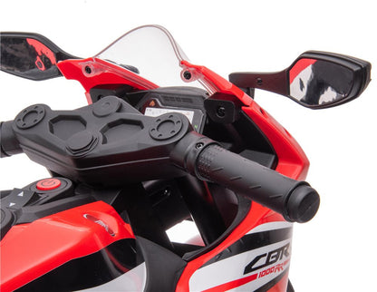 Honda CBR1000R elmotorcykel för barn 12V – med LED-ljus & ljud | Motorcykel barn 3+ år