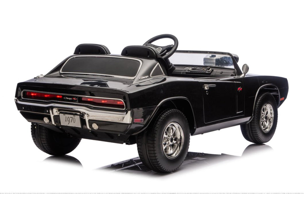 Dodge Charger barn elbil – 2-sitsig muskelbil + fjärrkontroll