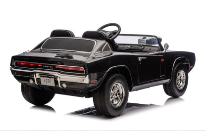 Dodge Charger barn elbil – 2-sitsig muskelbil + fjärrkontroll