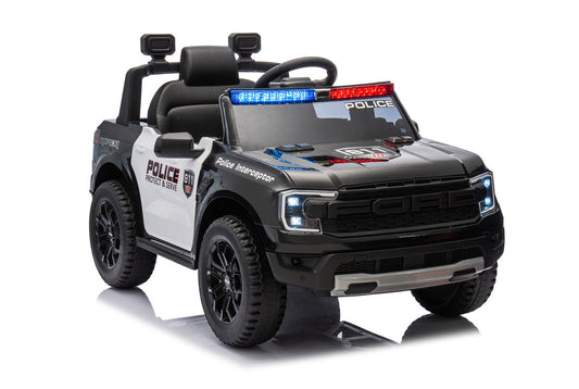 Ford Ranger Wildtrack 707 Polisbil – Elbil för barn 3–6 år