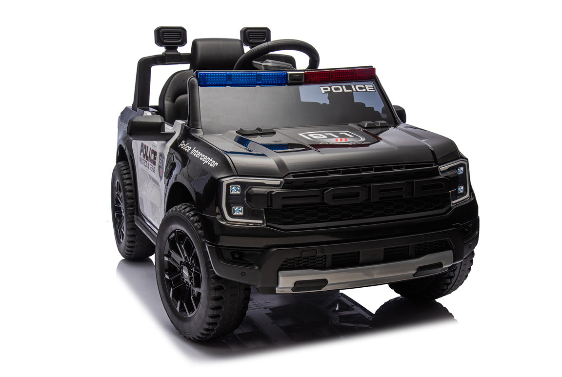 Ford Ranger Wildtrack 707 Polisbil – Elbil för barn 3–6 år