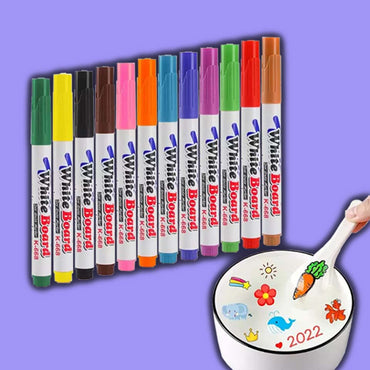 Magiska vatten pennor 12pack med sked perfekt för barnen