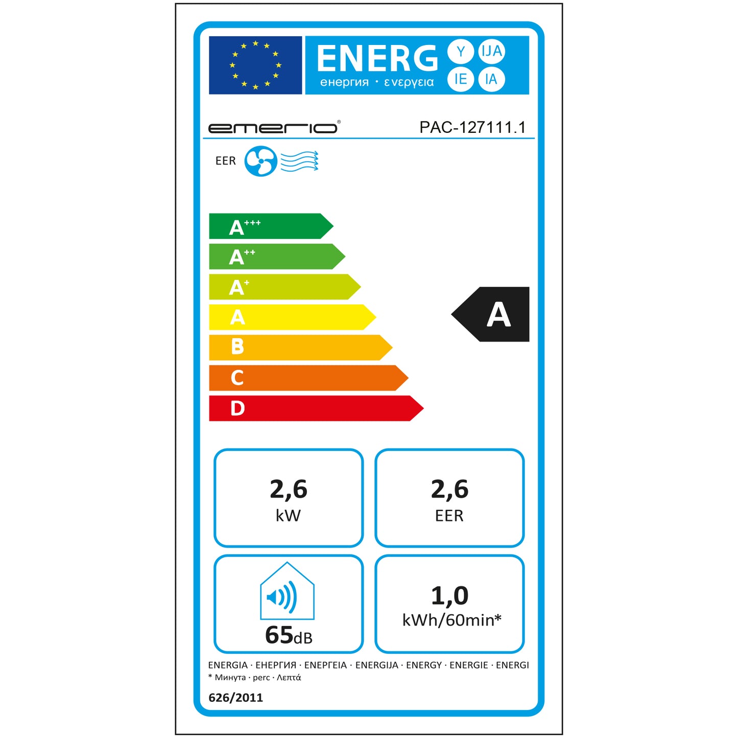 EMERIO Portabel luftkonditionering – produktbild 3
