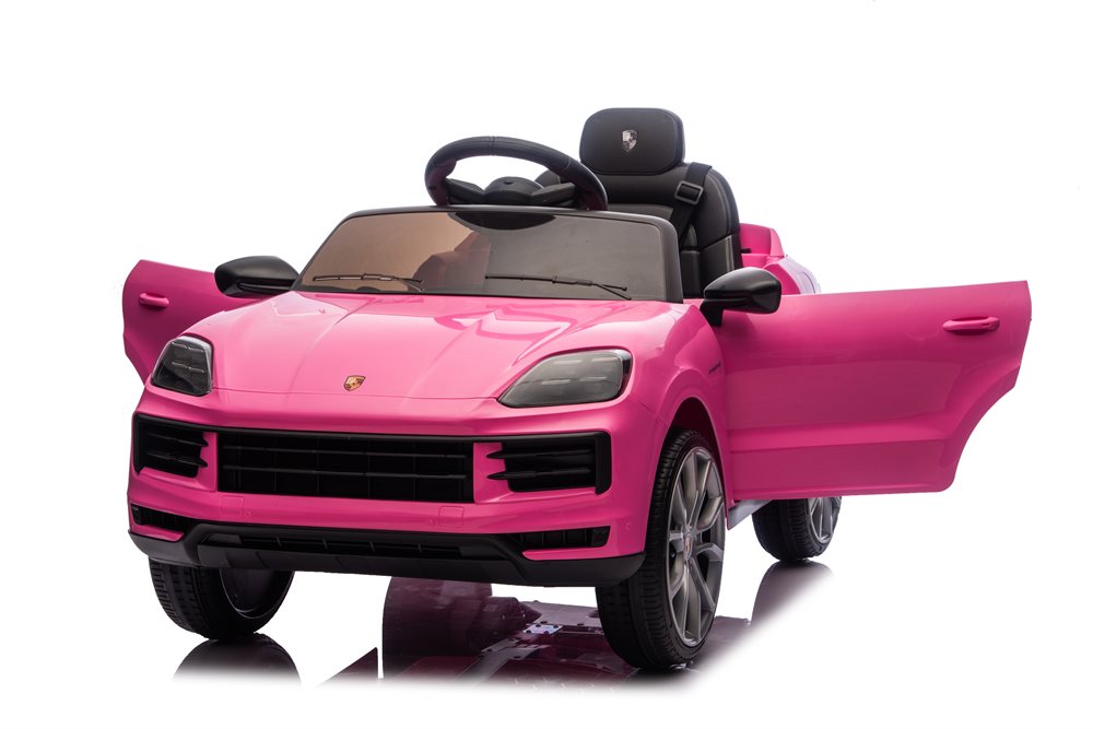 Porsche Cayenne Elbil för barn Rosa