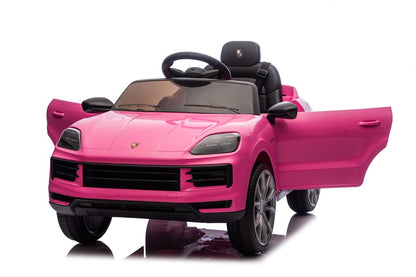 Porsche Cayenne Elbil för barn Rosa