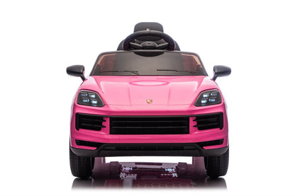 Porsche Cayenne Elbil för barn Rosa