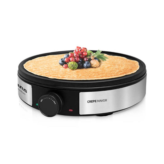 Taurus Crepe & Pannkakshäll: Master Crepes Hemma - 1200W med Justerbar Termostat