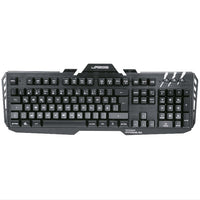 uRAGE Tangentbord Cyberboard Metal - Dominera slagfältet med stil