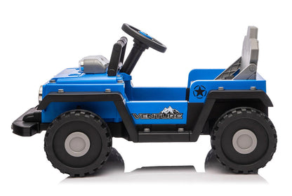 Transformers Ventura 2-i-1 barn elbil – Jeep & Gokart Blå