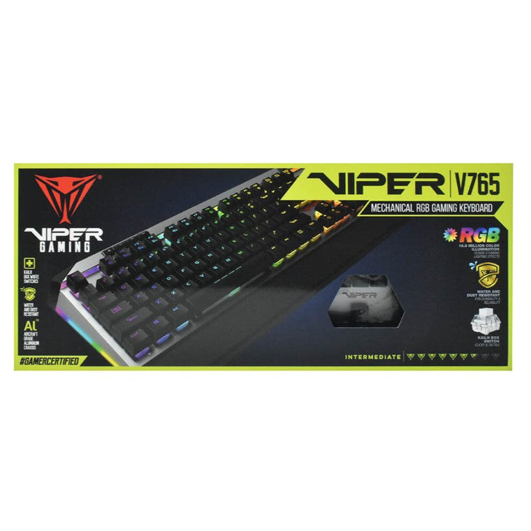 VIPER Gaming Tangentbord V765 - Mekanisk Prestanda med RGB Upplysning