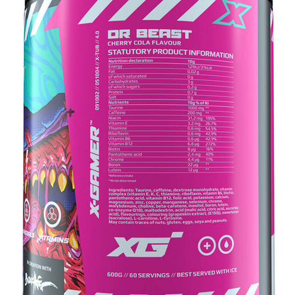 X-Tubz Dr Beast 600g (60 portioner)