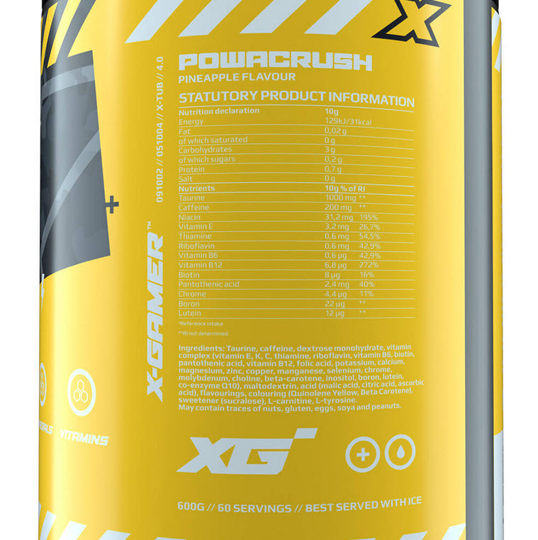 X-Tubz Powacrush 600g