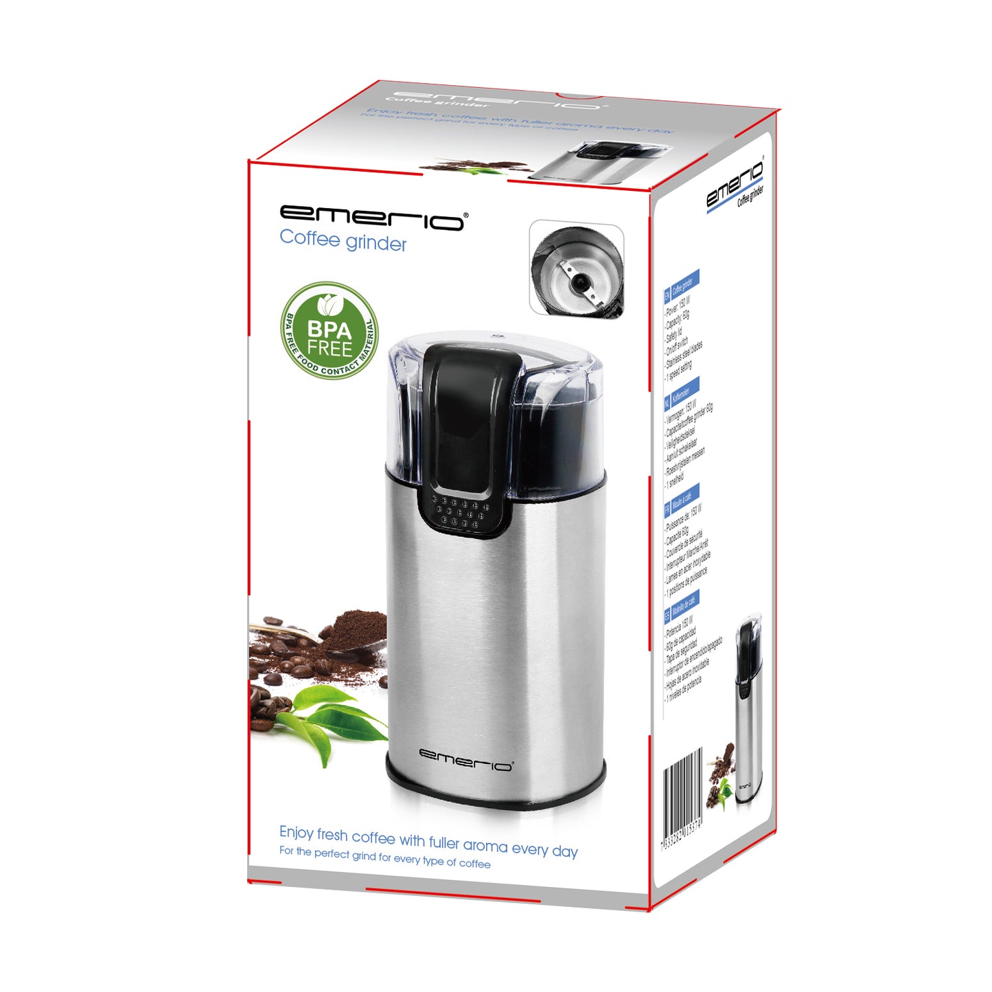 EMERIO Kaffekvarn – produktbild 5
