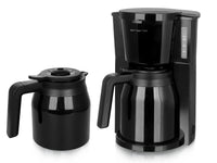EMERIO Kaffebryggare 1l med termos – Praktisk bryggning med dubbla termoskannor