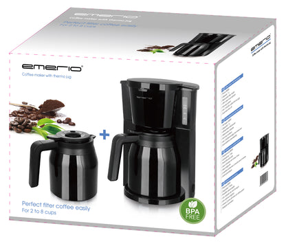 EMERIO kaffebryggare med termos – produktbild 5