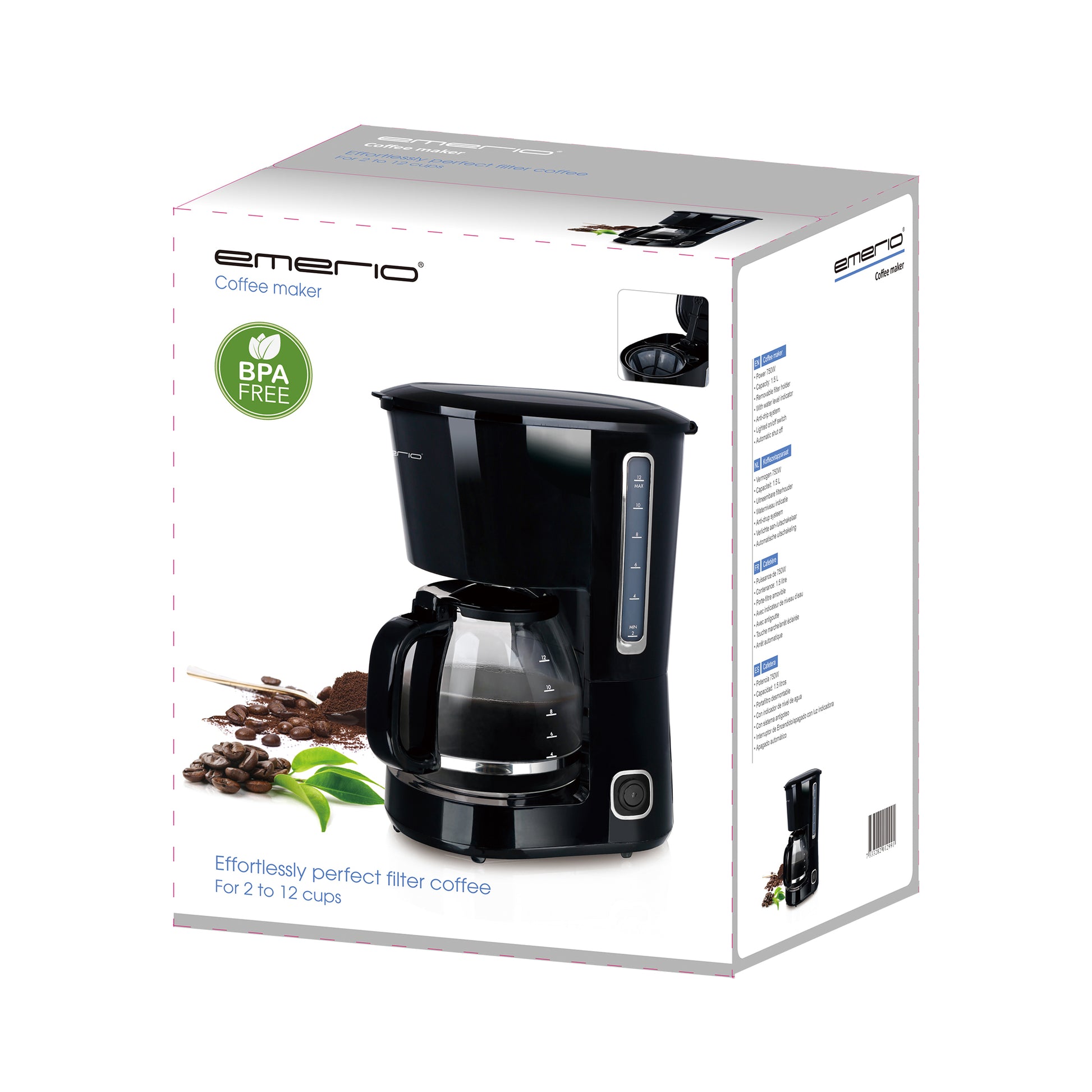 EMERIO Kaffebryggare – produktbild 5