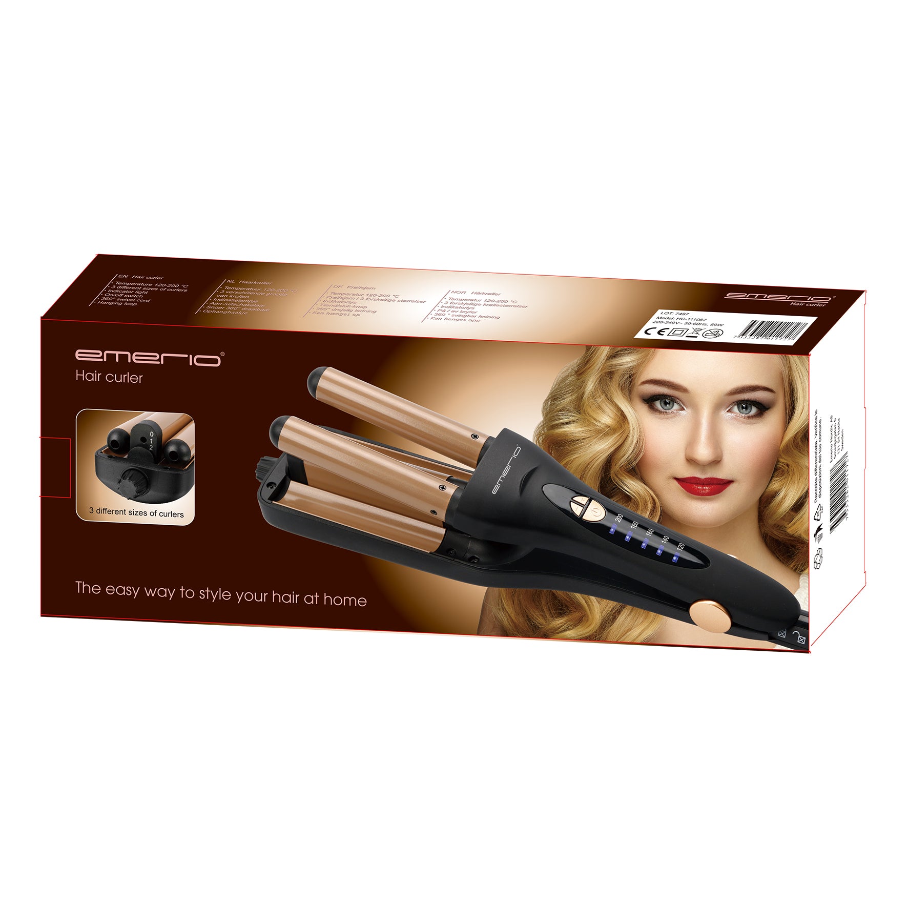 EMERIO Locktång – produktbild 5