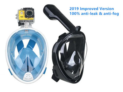 Snorkel heltäckande mask cyklop