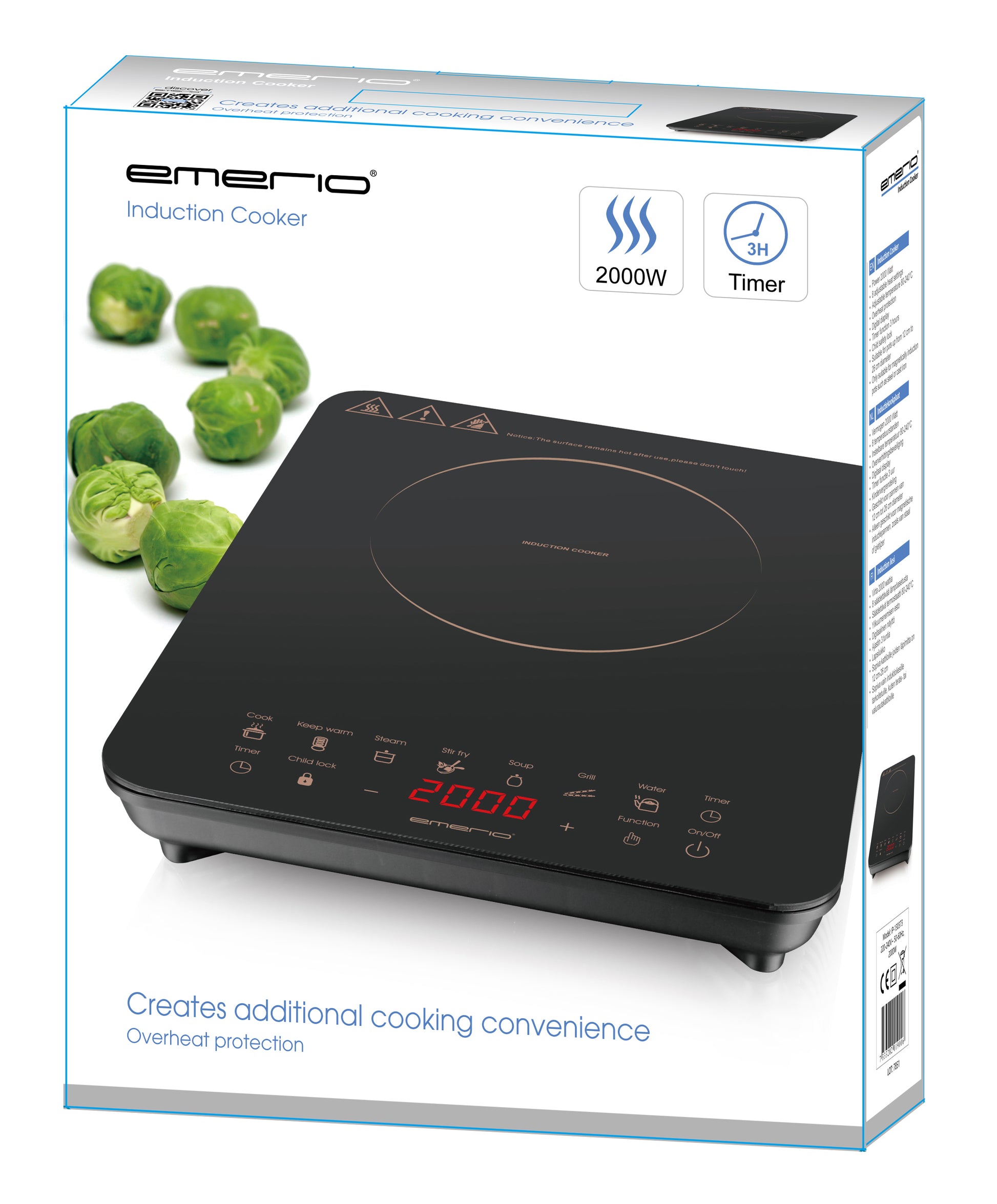 EMERIO induktionsplatta – produktbild 5