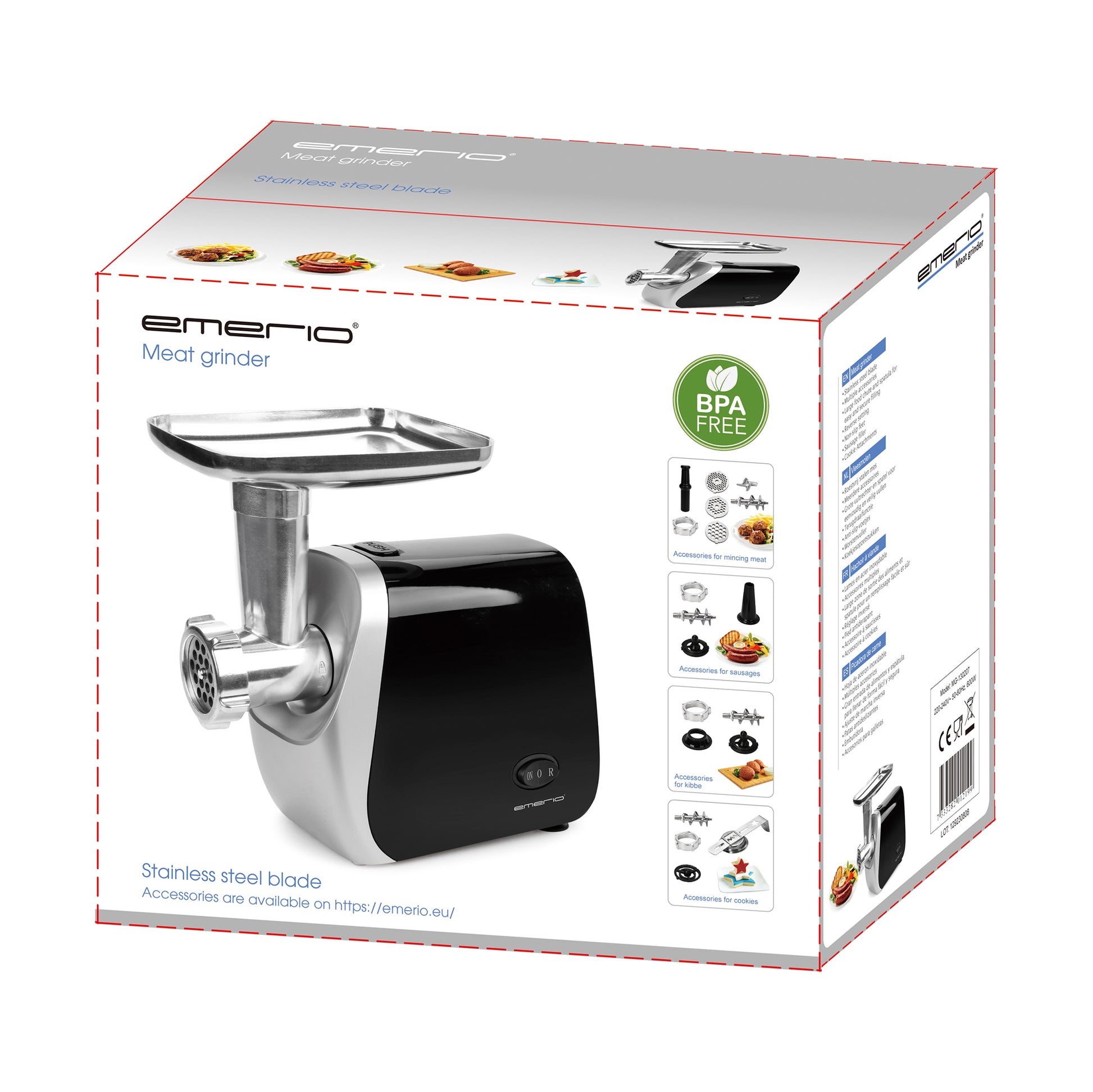 EMERIO Köttkvarn – produktbild 4