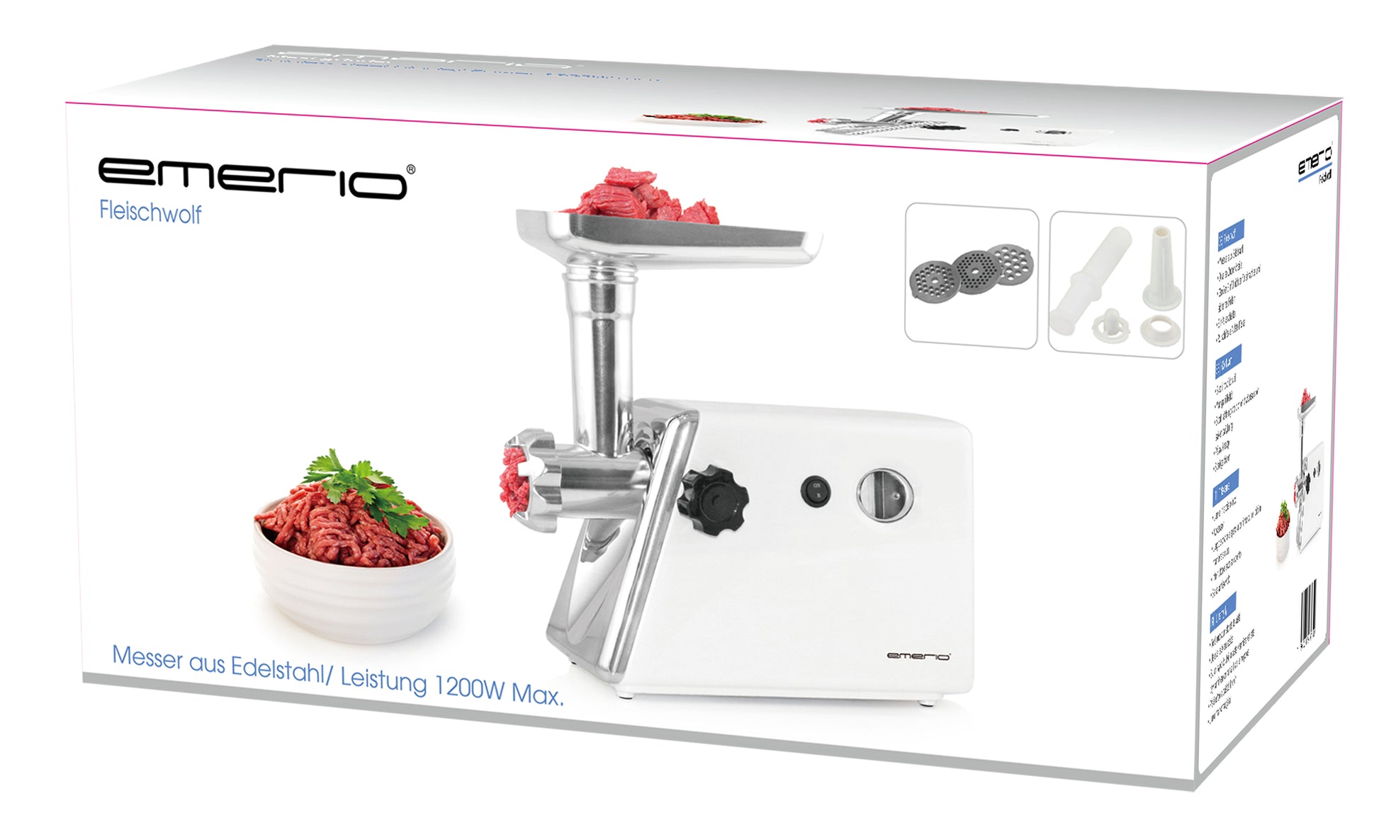 EMERIO köttkvarn – produktbild 4