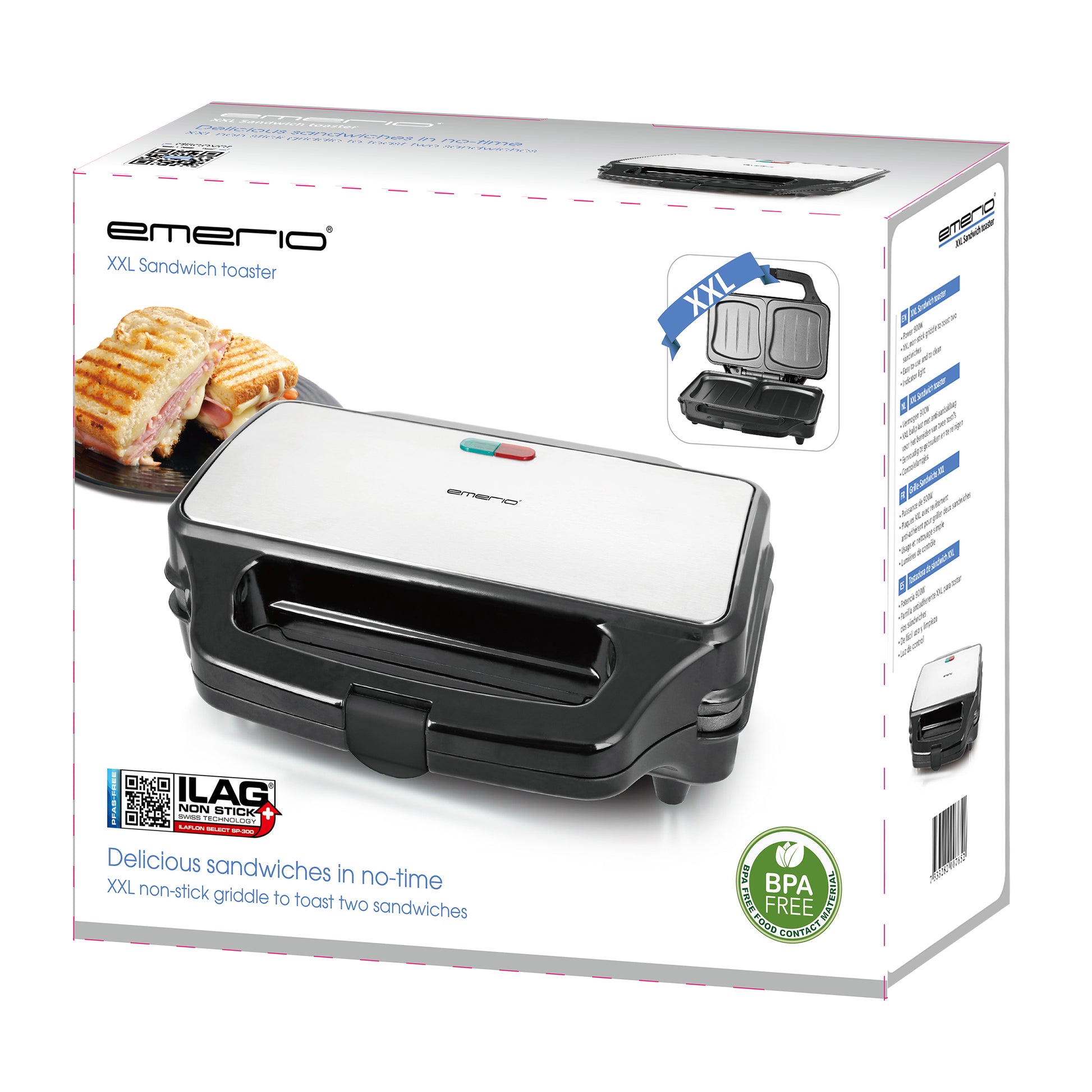 Emerio Sandwichmaker ST-109562.17 – produktbild 5