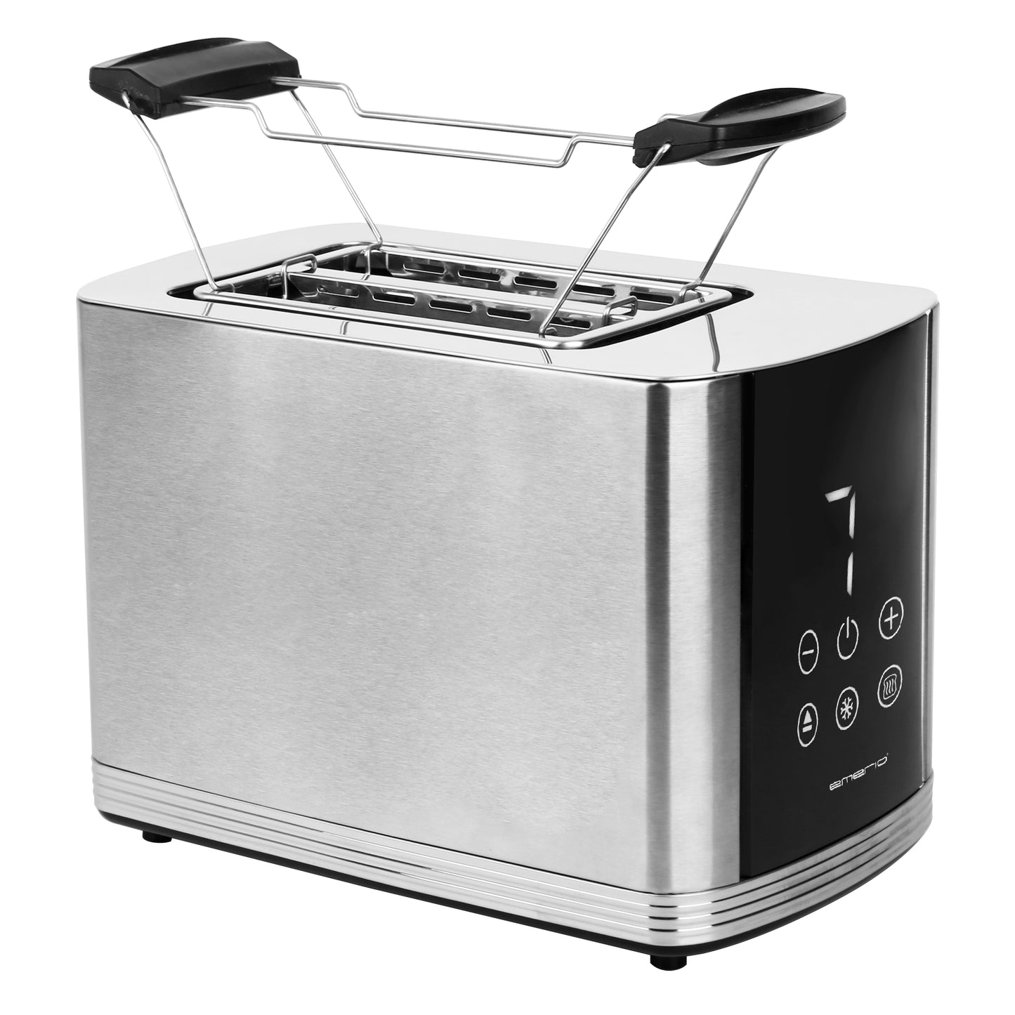 EMERIO brödrost rostfritt stål