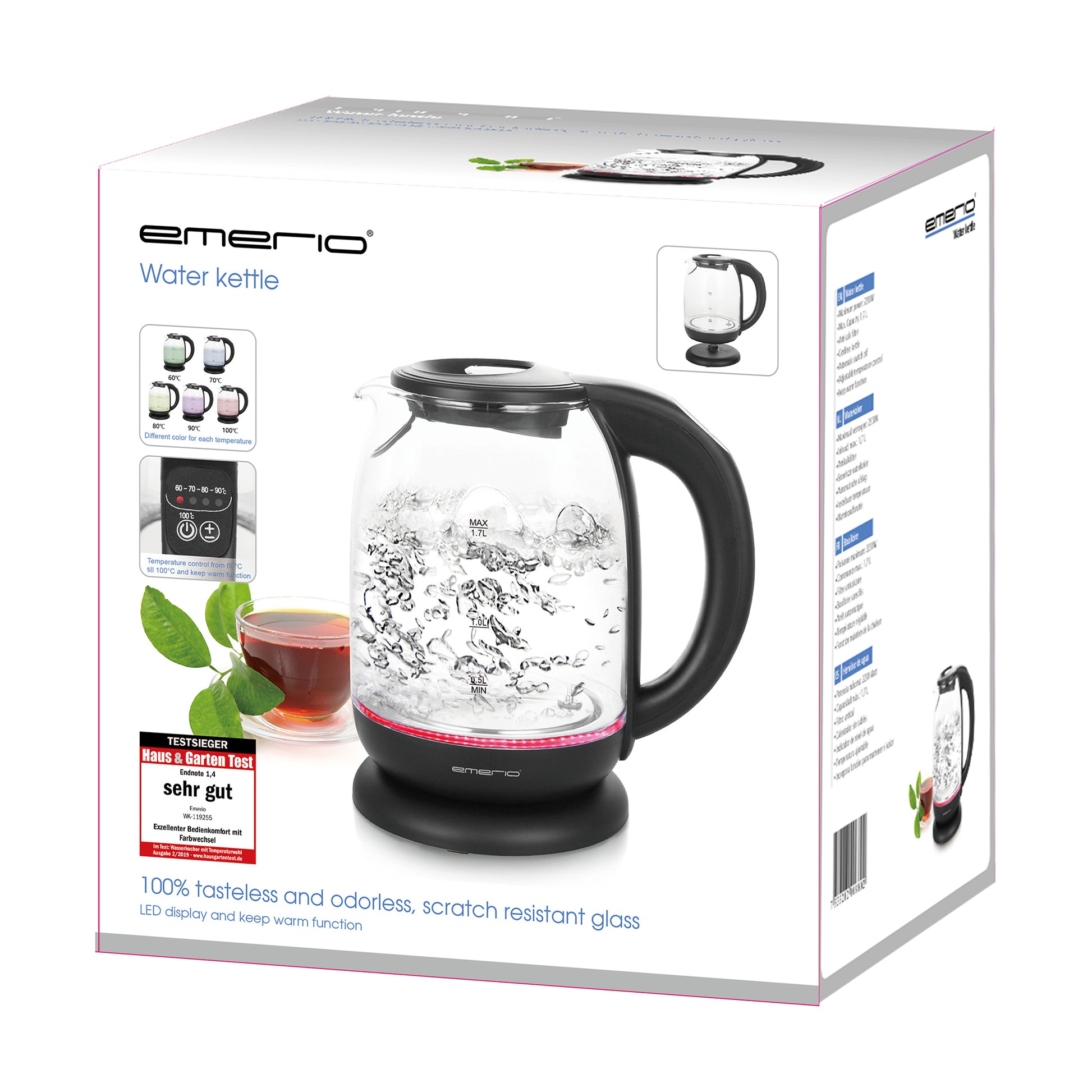 EMERIO vattenkokare – produktbild 5