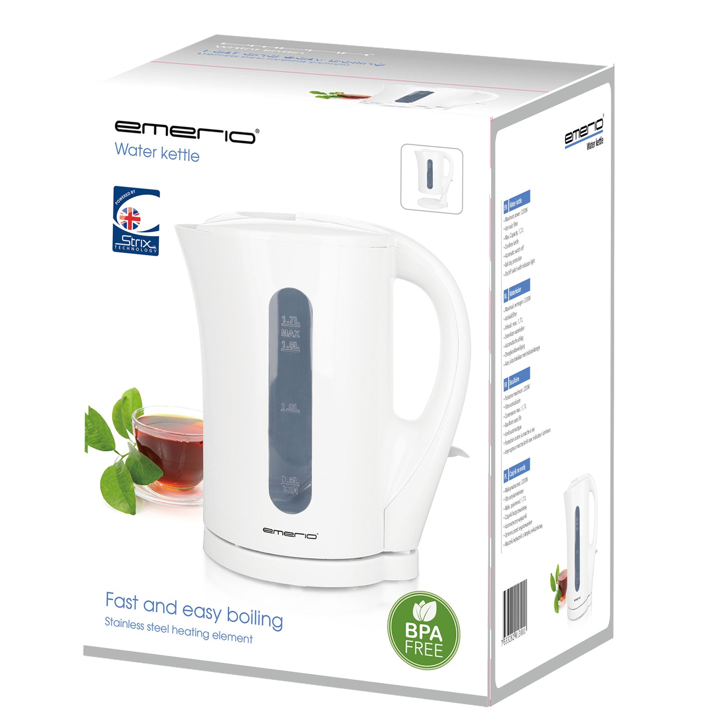 Emerio Water kettle WK-123483.1 – produktbild 3